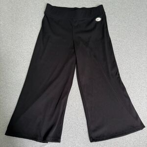 Nike Women's Black Heavy Duty Activewear Wide Leg Pants Size XL
